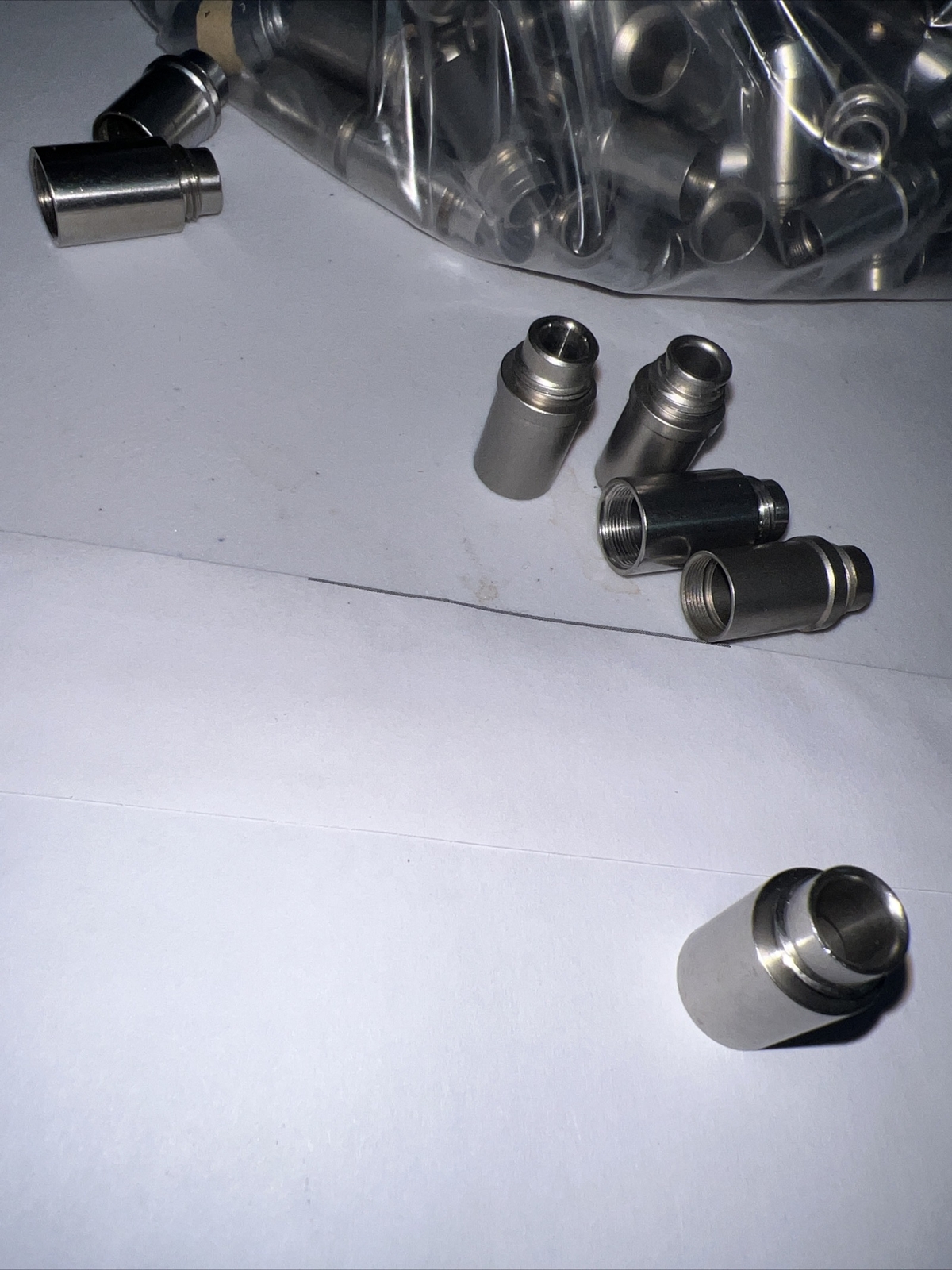 Endoscope Light post adapter fiber optic light cable to scope, screw on