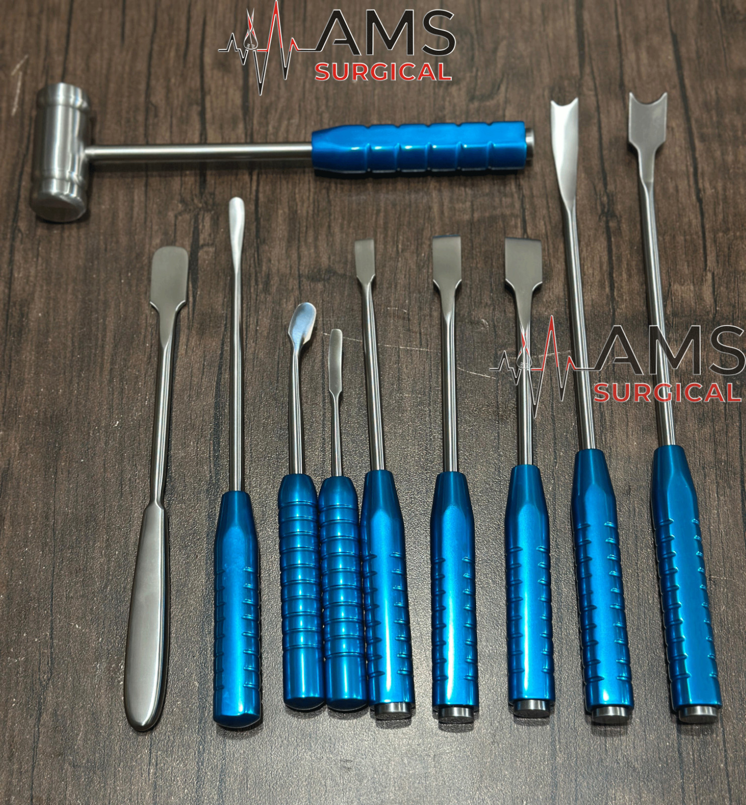 Periacetabular Osteotomy Orthopedic Instruments Set Of 10 Pcs