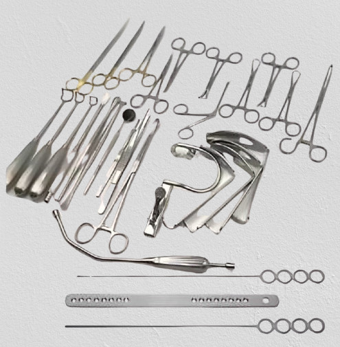 Tonsillectomy and Adenoidectomy 30 Pcs Set Surgical Instruments High Quality