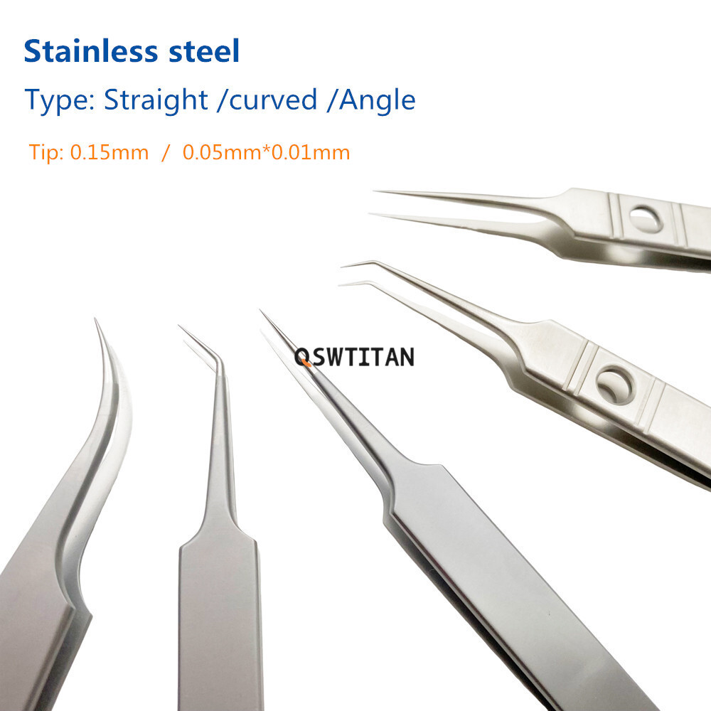 Ophthalmic Jeweler Forceps 115mm Eyelid Tool Jeweler Tweezers Ophthalmic