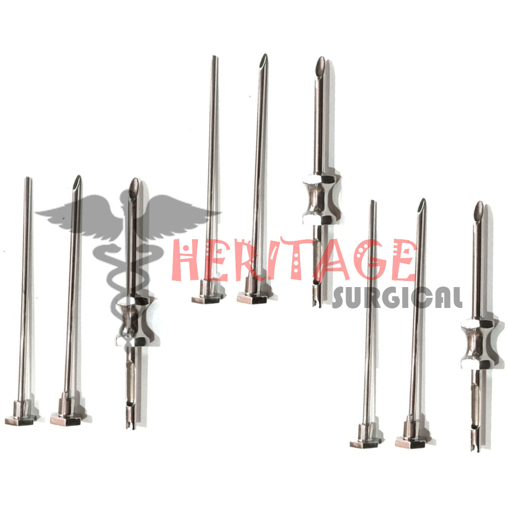 3 Sets HRT Trocar 3.5MM Hormone Replacement Pellet Insertion Kit
