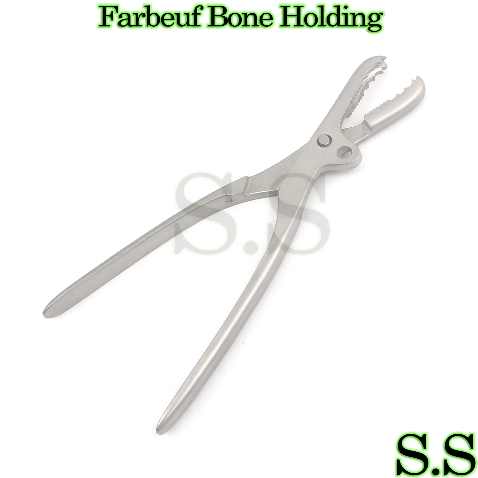 Farbeuf Bone Holding 9″ Surgical Orthopedic Instruments