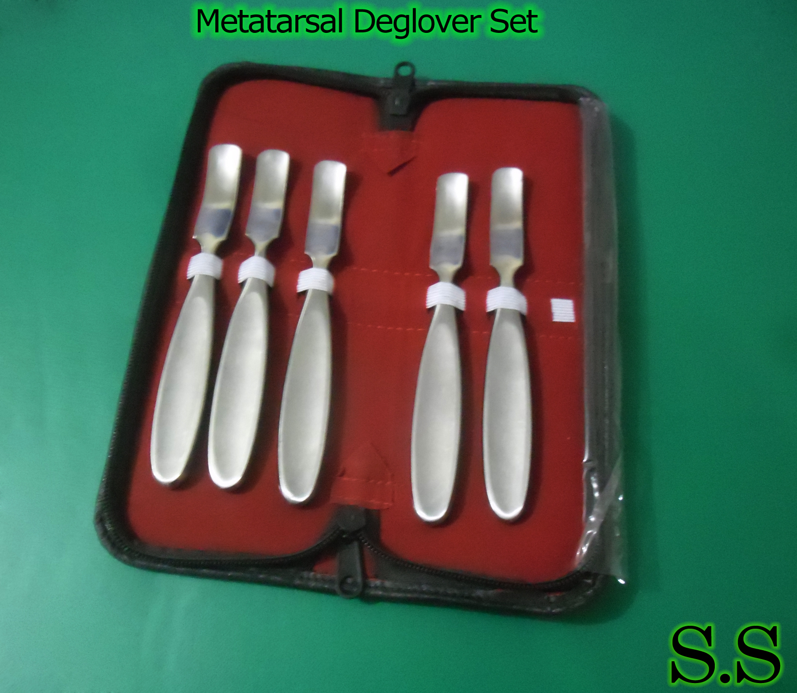 Metatarsal Deglover Set Podiatry Surgical Instruments