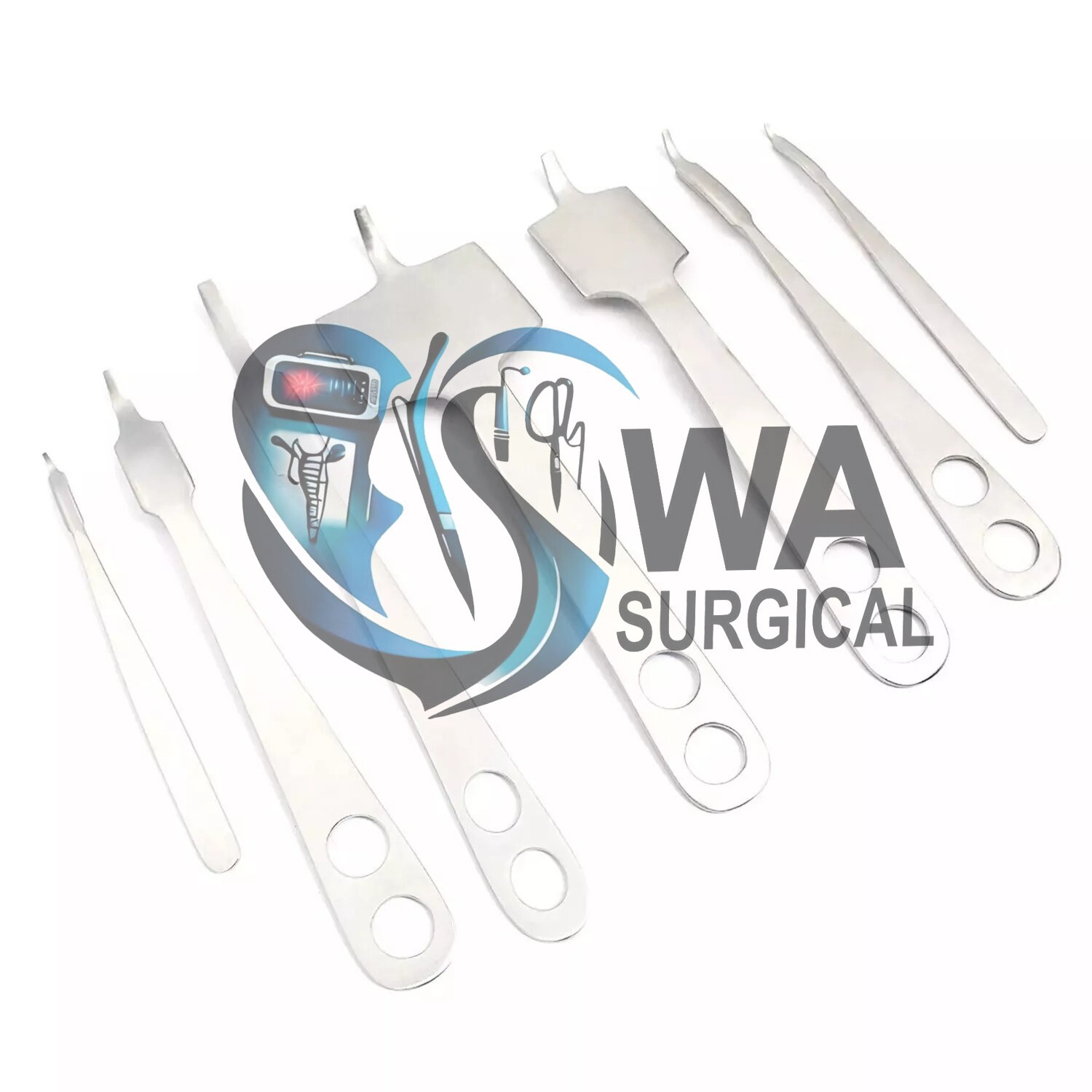 7 Hohmann Retractor German Stainless Steel Surgical Orthopedic Instruments Set,