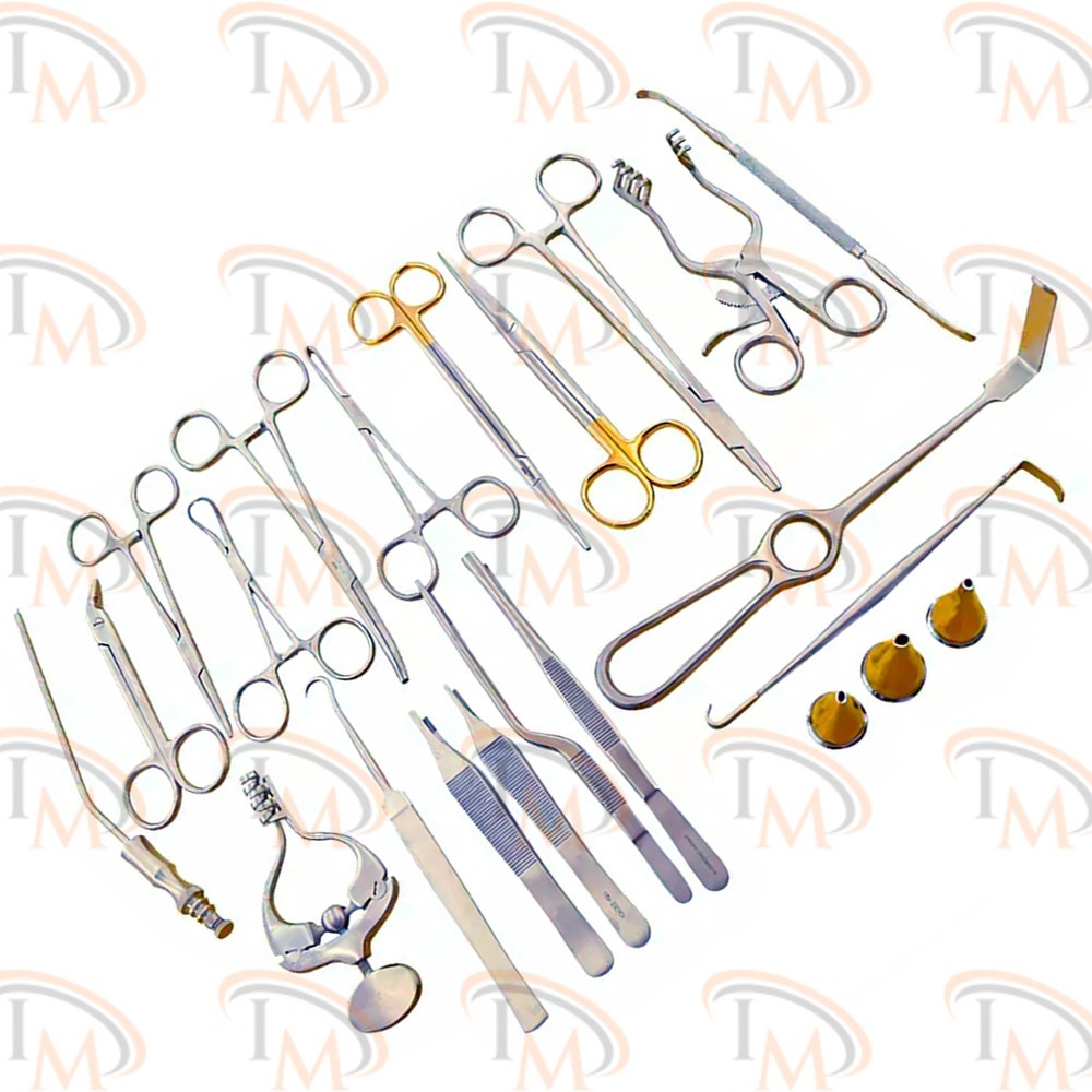 Basic Ear Surgery Set Surgical Instruments ENT Medical Surgery Set