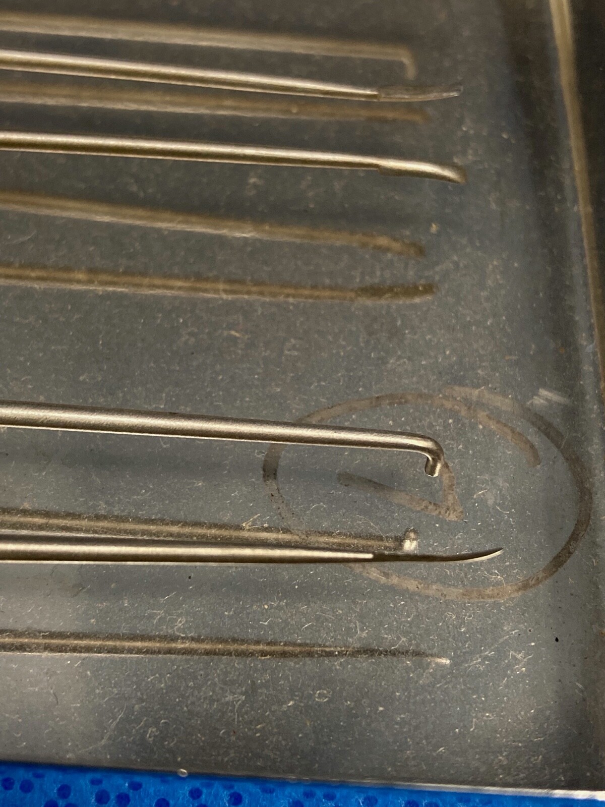 Richards 13-0615 Maxillary Sinus Probe Elevator & Knife Set w/ Case ENT Otology
