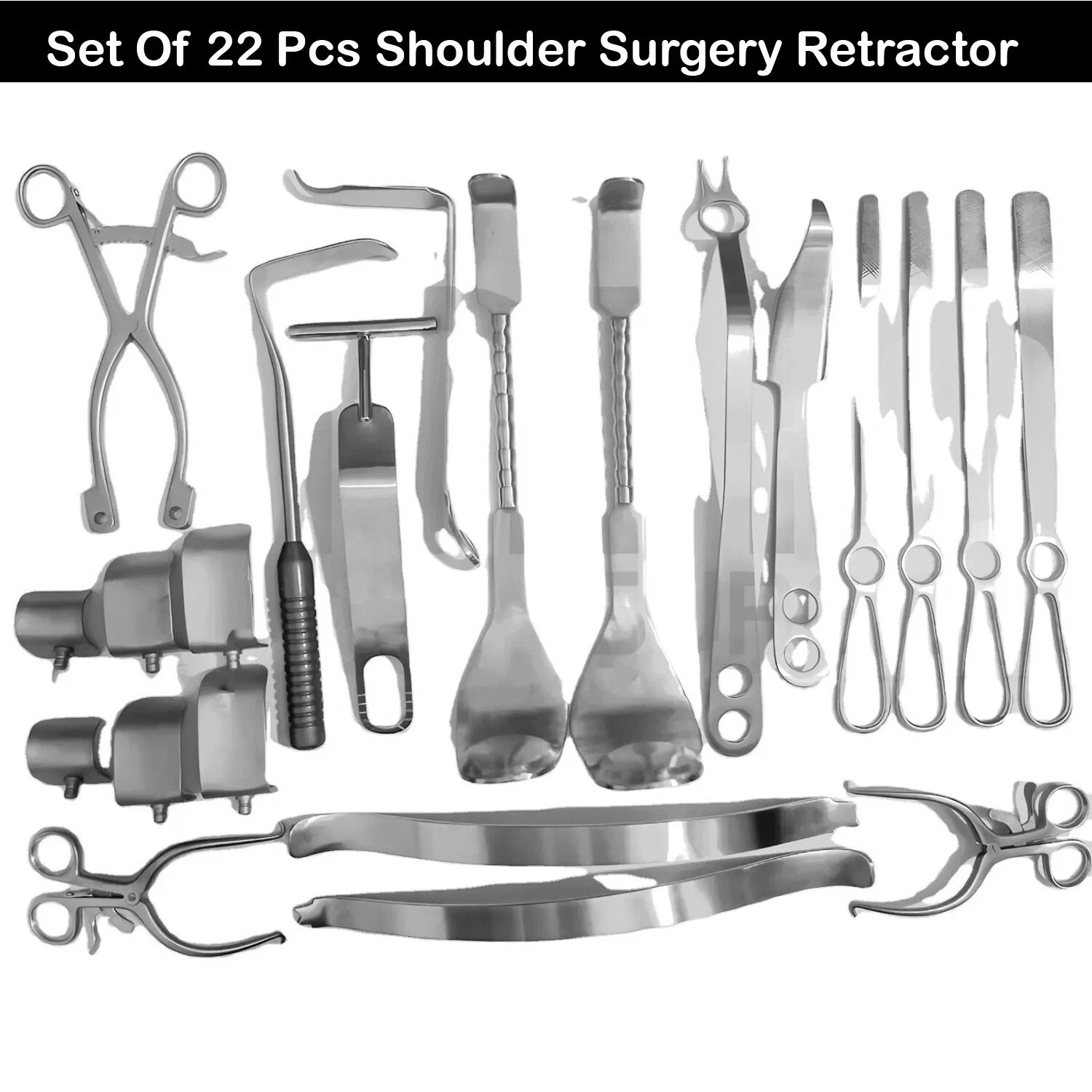 Shoulder Surgery Set 22Pcs Retractor System,German Steel Orthopedic instruments