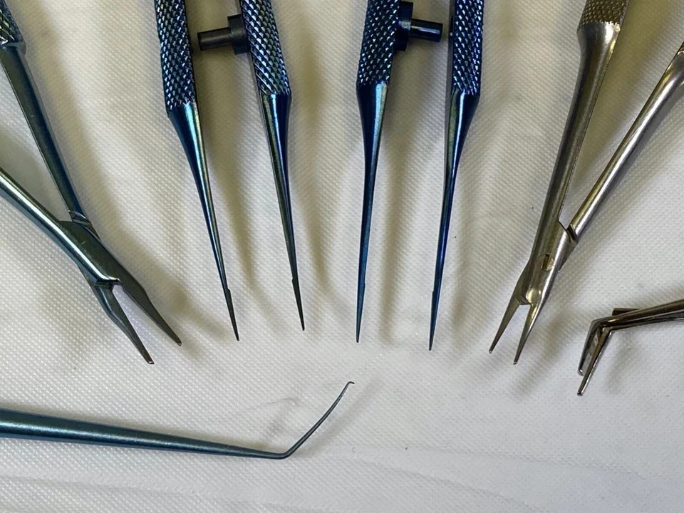 6 Piece Storz Katena Trabeculectomy Instrument Set Extras w/ Sterilization Case