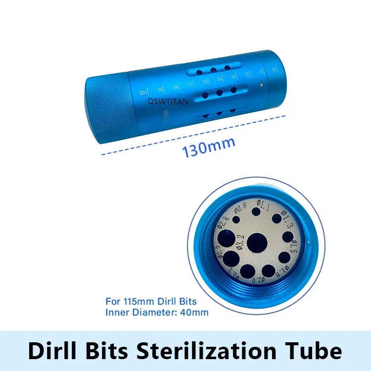 Kirschner Wire Pin Dirll Bits Sterilization Tube Orthopedics Surgical Instrument