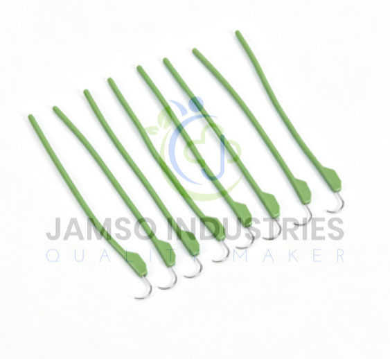 ELASTIC STAYS HOOKS SET – 10 PIECES SURGICAL RETRACTION INSTRUMENT KIT Designed