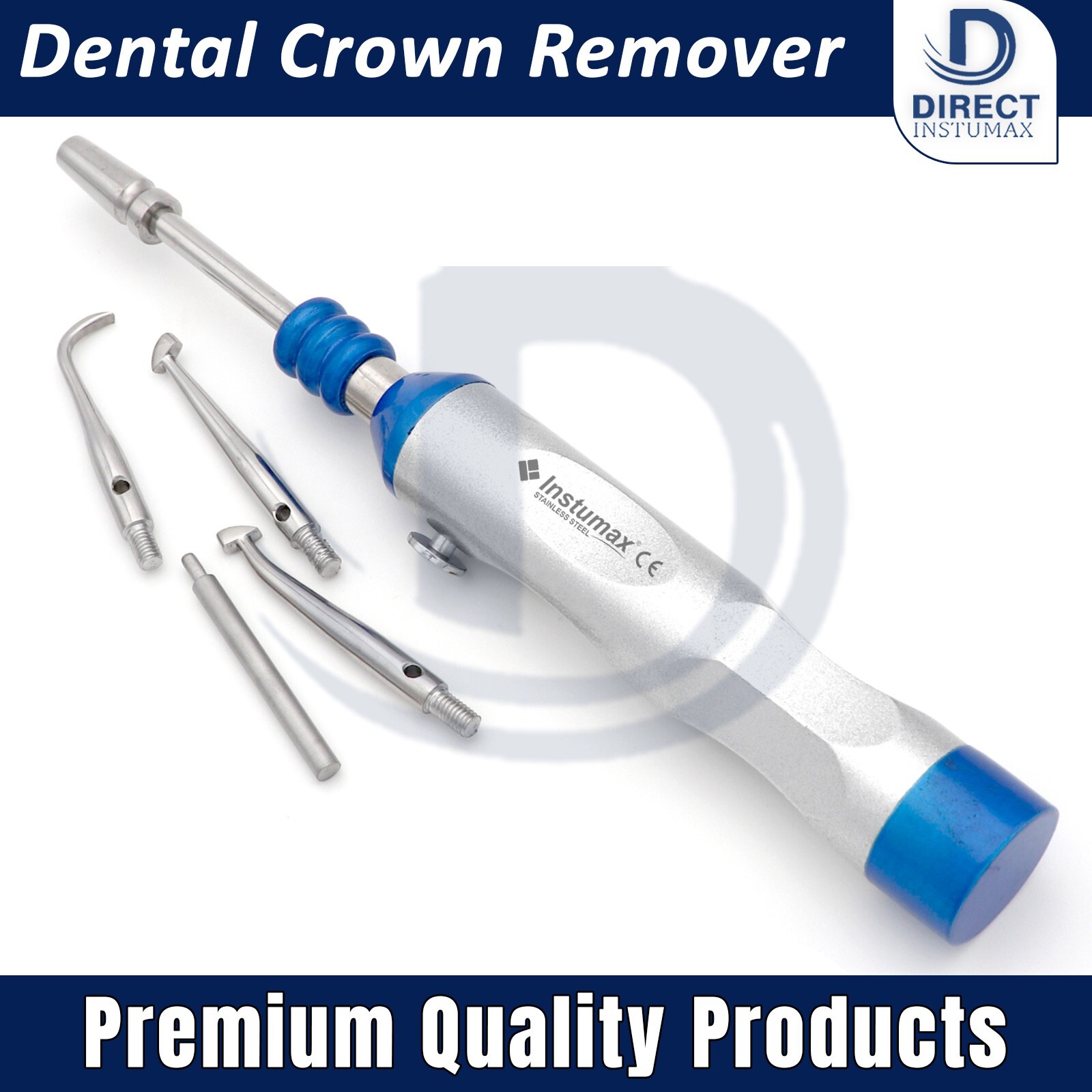 Dental Automatic Crown Remover Gun Surgical Dentists Crowns Removals Instruments