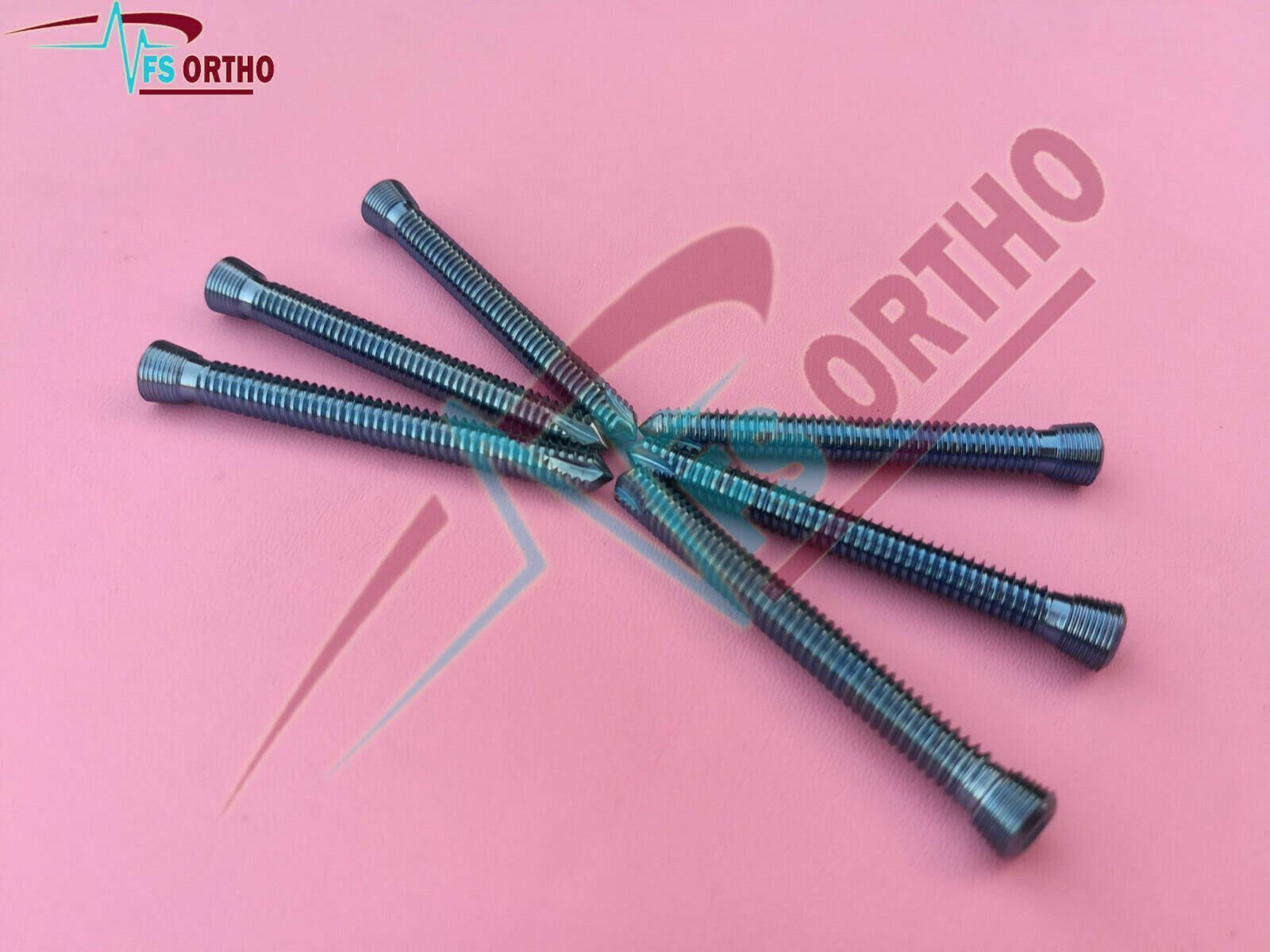 Locking screws 2.4mm Self Tapping Titanium screws 140 pcs Orthopedics Implants
