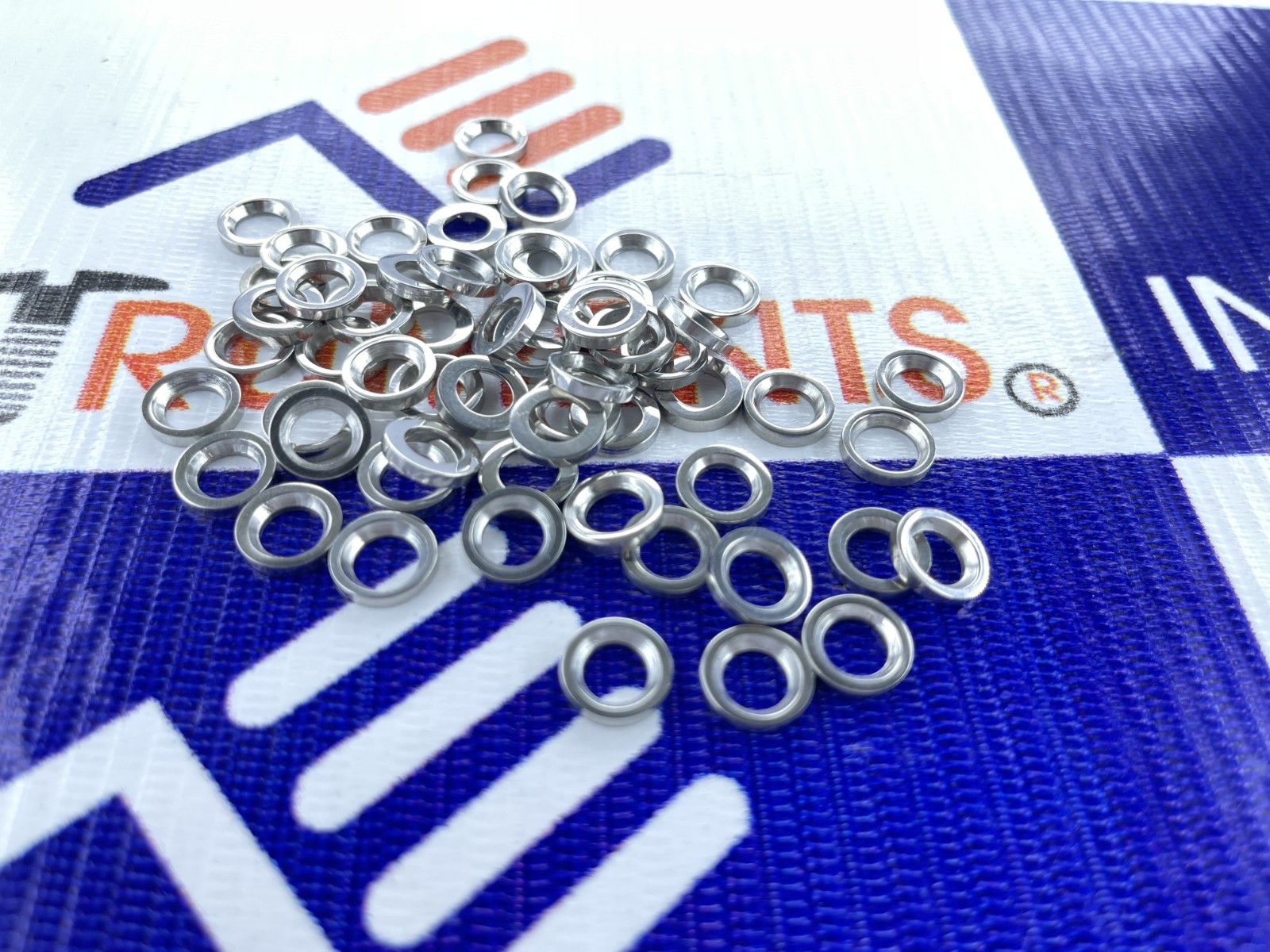 Washers for 6.5mm screws 100 Pcs -Stainless Steel 316L Surgical Instrument