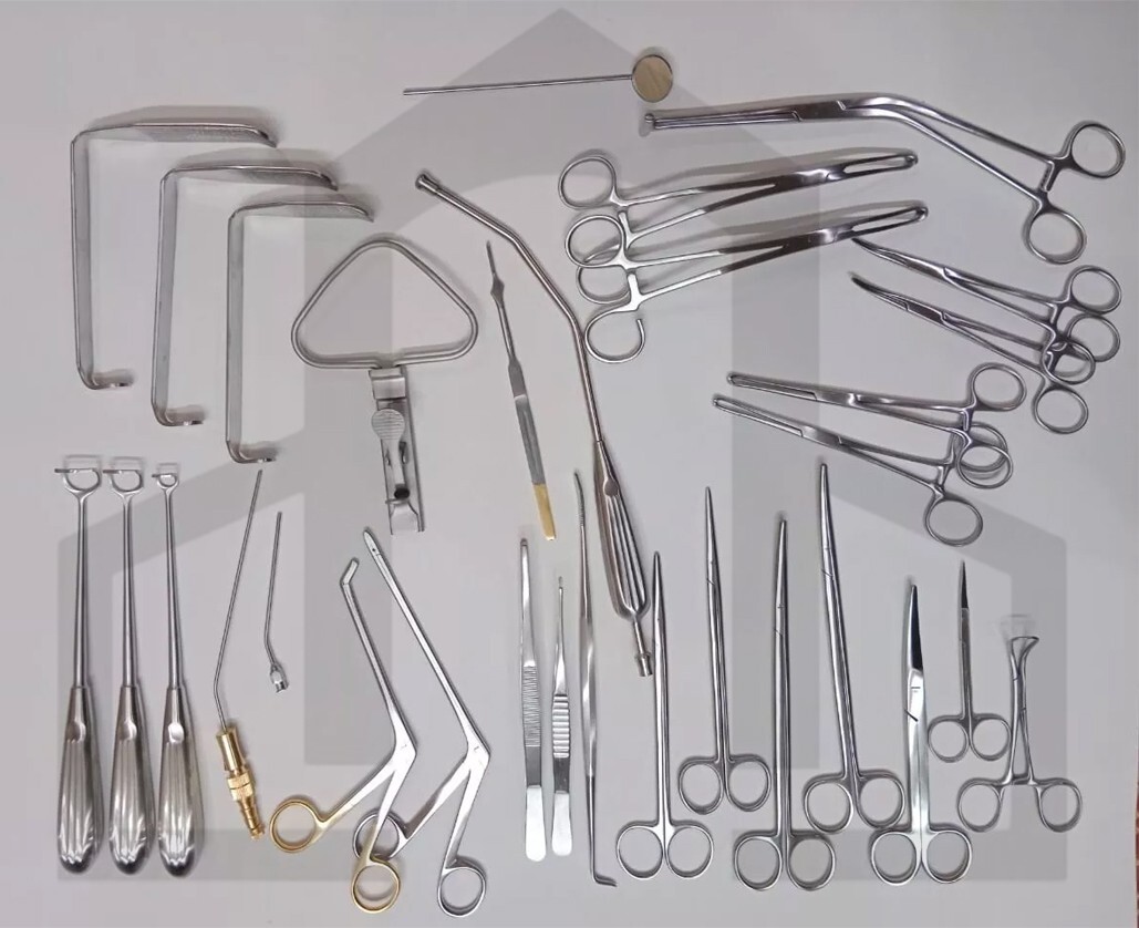 Tonsil & Adenoid Tray 30 Pcs Set Surgical Instruments