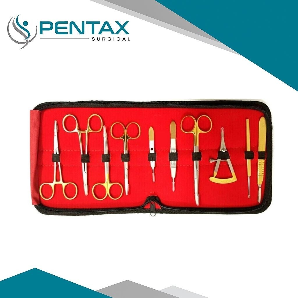 Blepharoplasty Kit,Plastic Surgery High Quality Instruments Kit Set of 10 PCS