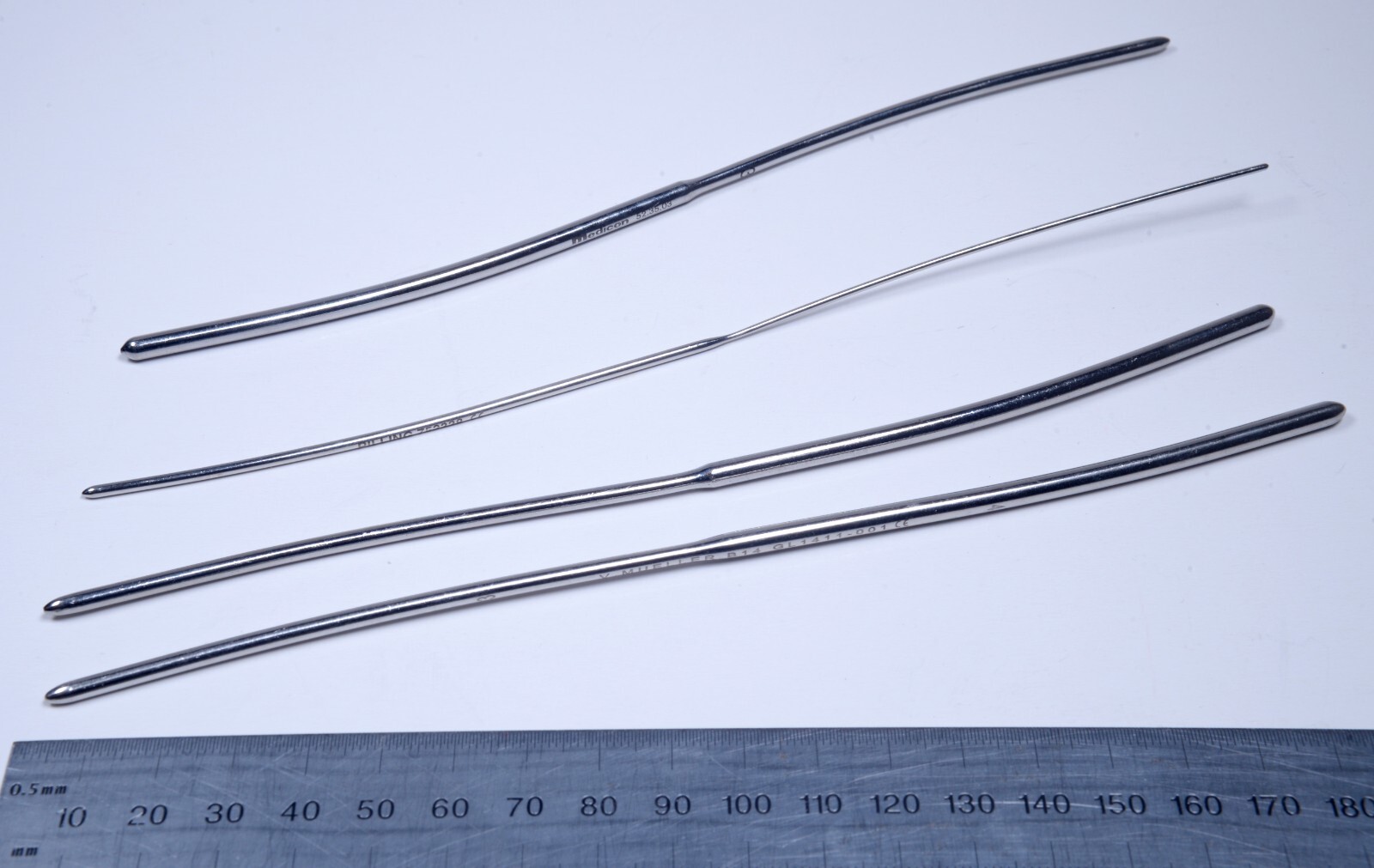 19x Uterine Dilators V. Mueller Bard Konig Pilling Aesculap Stainless Surgical