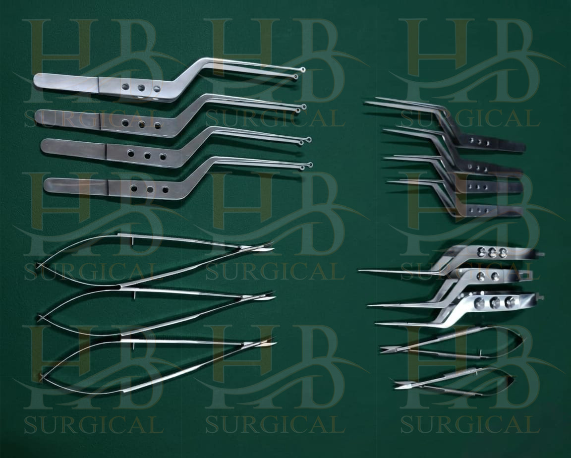 Kamiyama Micro neuro surgery instruments set 20pcs surgical instruments