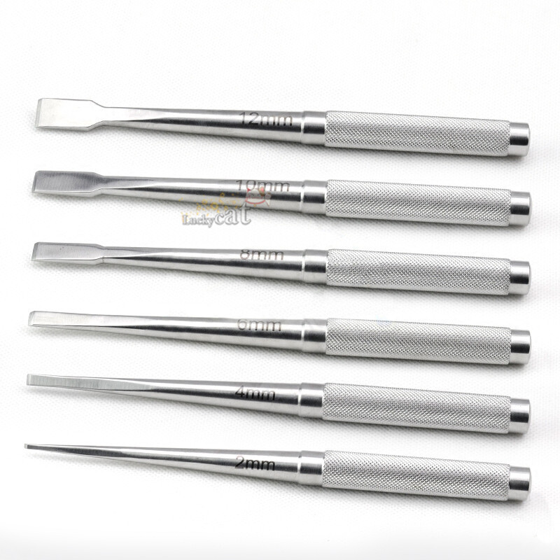 Orthopedic Straight Flat Chisel Osteotome Surgical Veterinary Equipment
