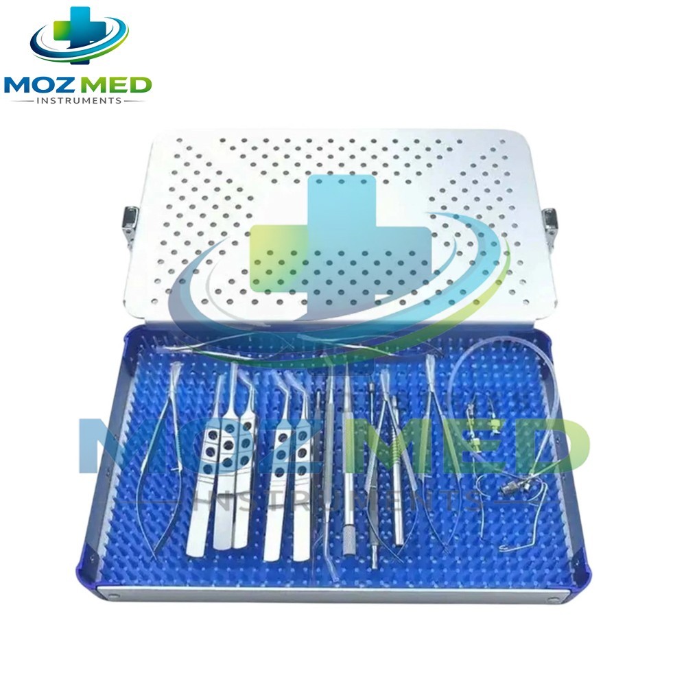 Ophthalmic Cataract Eye Micro Surgery Surgical Instruments 21 Pcs Set Tools
