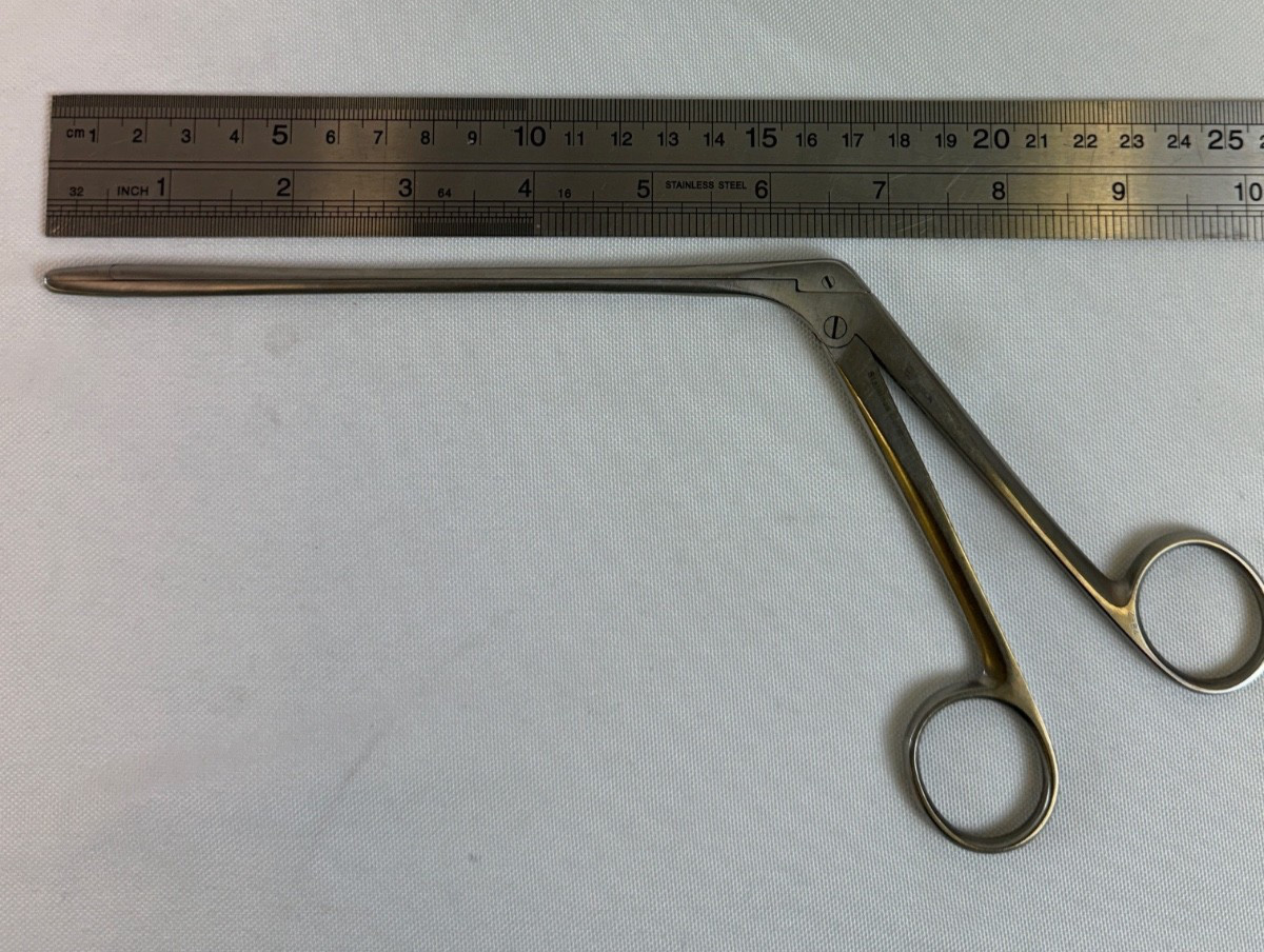 Weck Pilling 3mm x 12mm Jaw Straight IVD Pituitary Rongeur 6.5″ Shaft Neurology