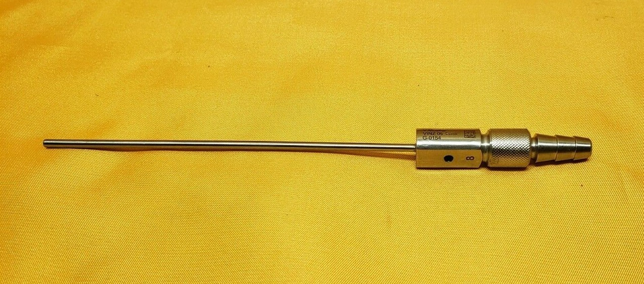 V. Mueller G-0154 Frazier Suction Tube 8Fr Straight Ent Surgical Instruments