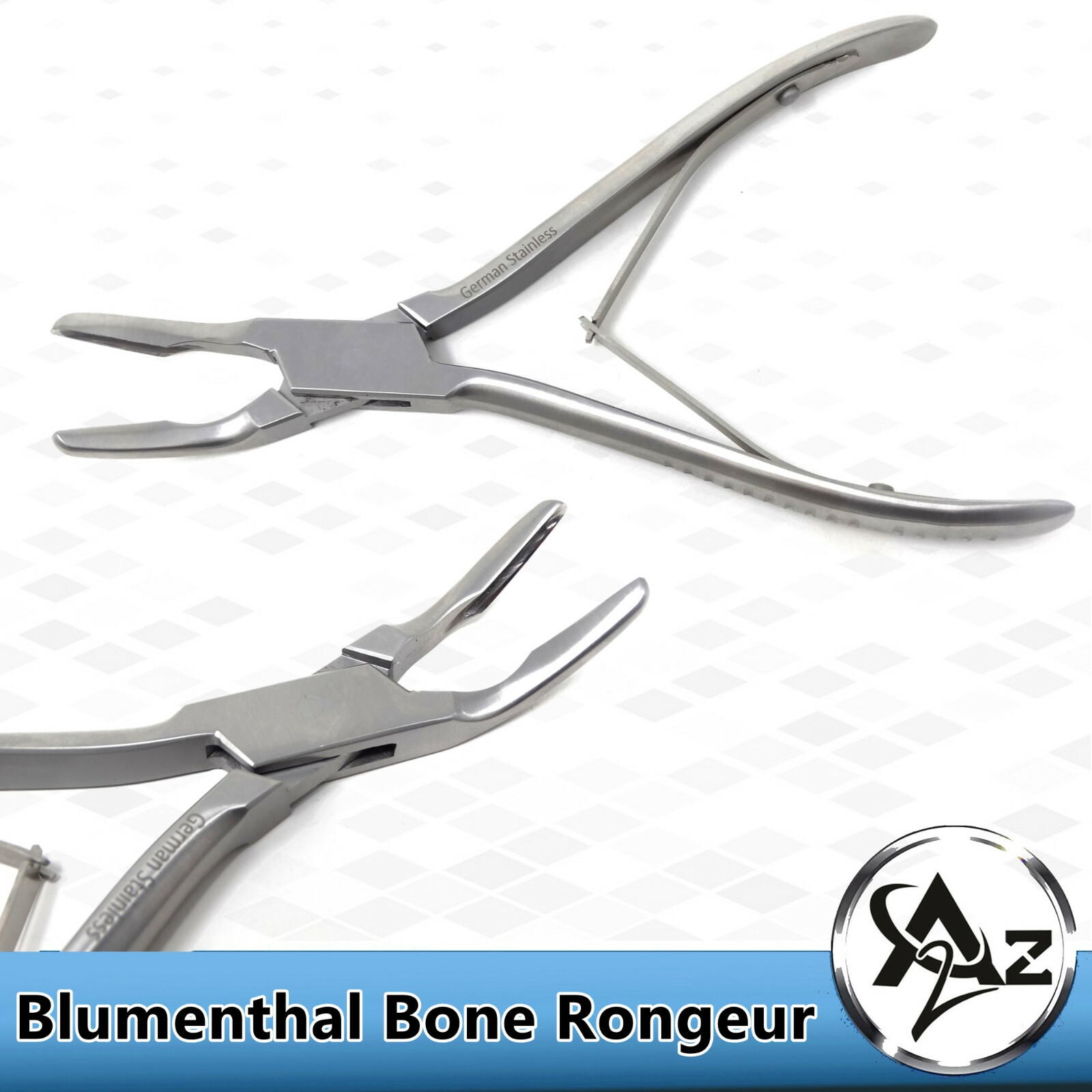 Surgical Blumenthal Rongeur 18cm/7″ Dental Bone Trimming Recontour Instruments