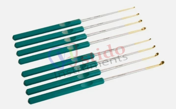 New Micro Spine Bone Curettes Set Of 8 PCs Surgical Orthopedic Instruments