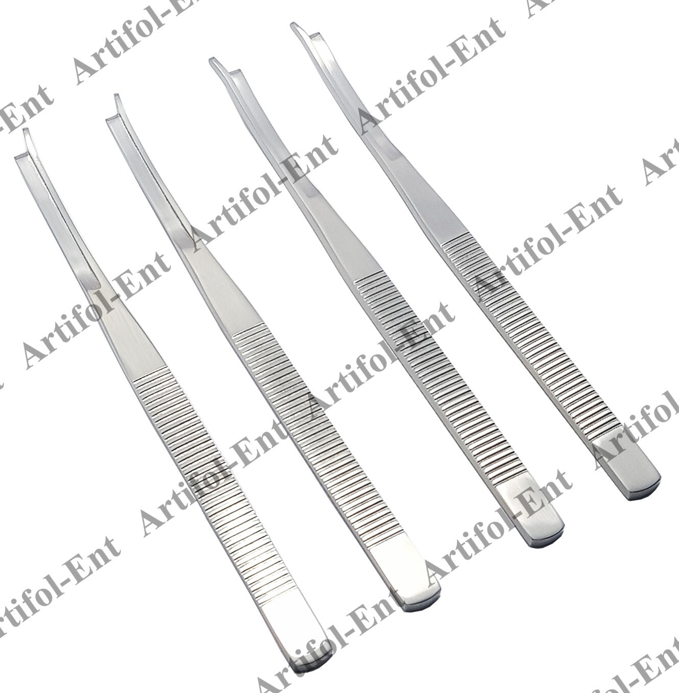 Silver Nasal Chisel 18cm Rhinoplasty Osteotome for Left and Right Side 2 Sets