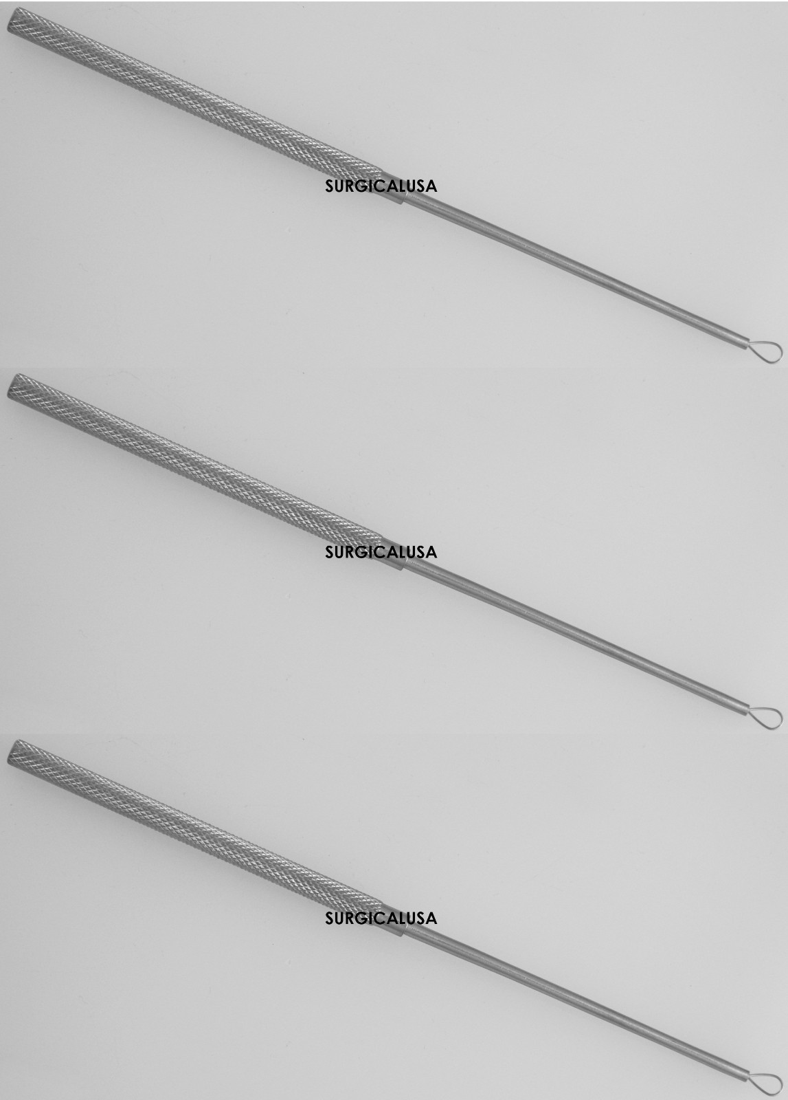 Kit of 3 Billeau Flexible Ear Loops 6.5″ Sizes S-M-L ENT Instruments
