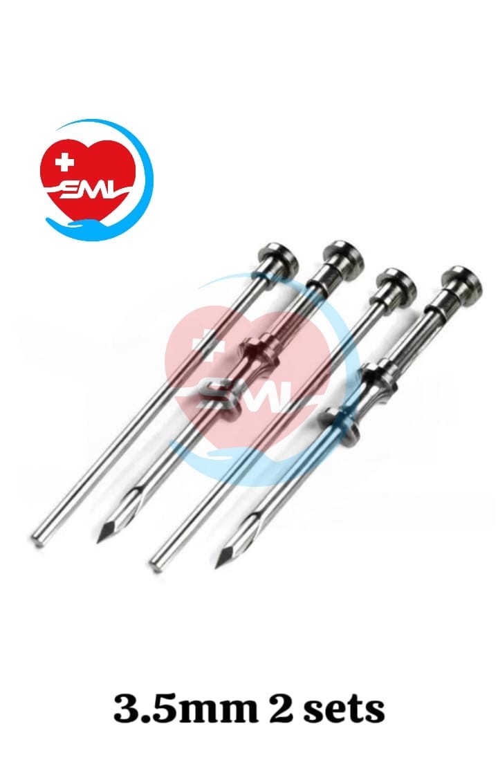 German HRT Trocar 3.5mm 2Sets Hormone Replacement Pellet Insertion Kit