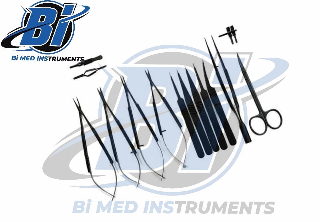 Hand Surgery Basic Set of Micro Surgical Instruments Stainless steel