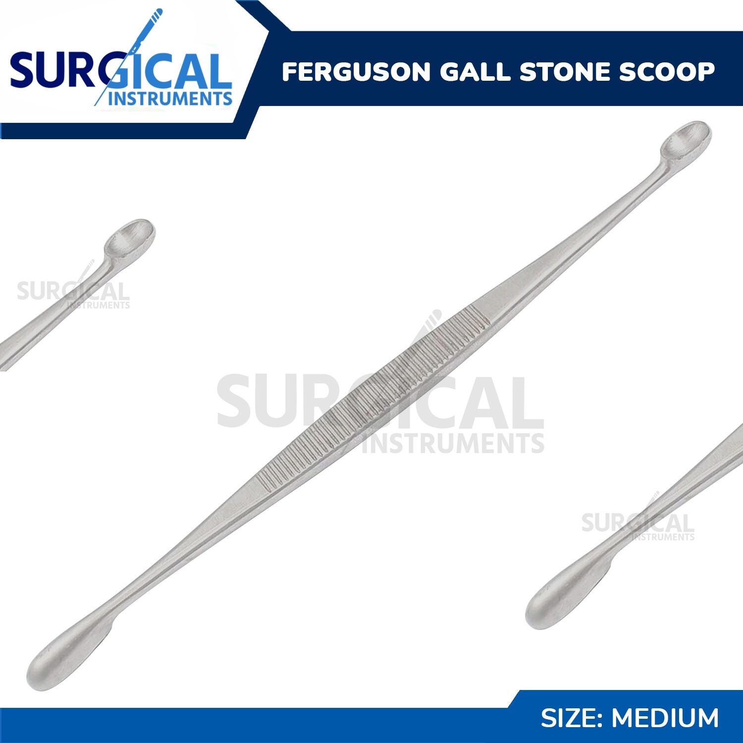Ferguson Gall Stone Medium Scoop Surgical Instruments Stainless German Grade