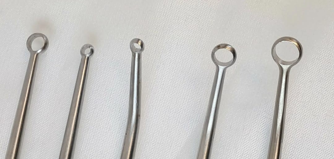 5 Pc Codman Ring Curette Set Straight/Angled (IN STOCK)