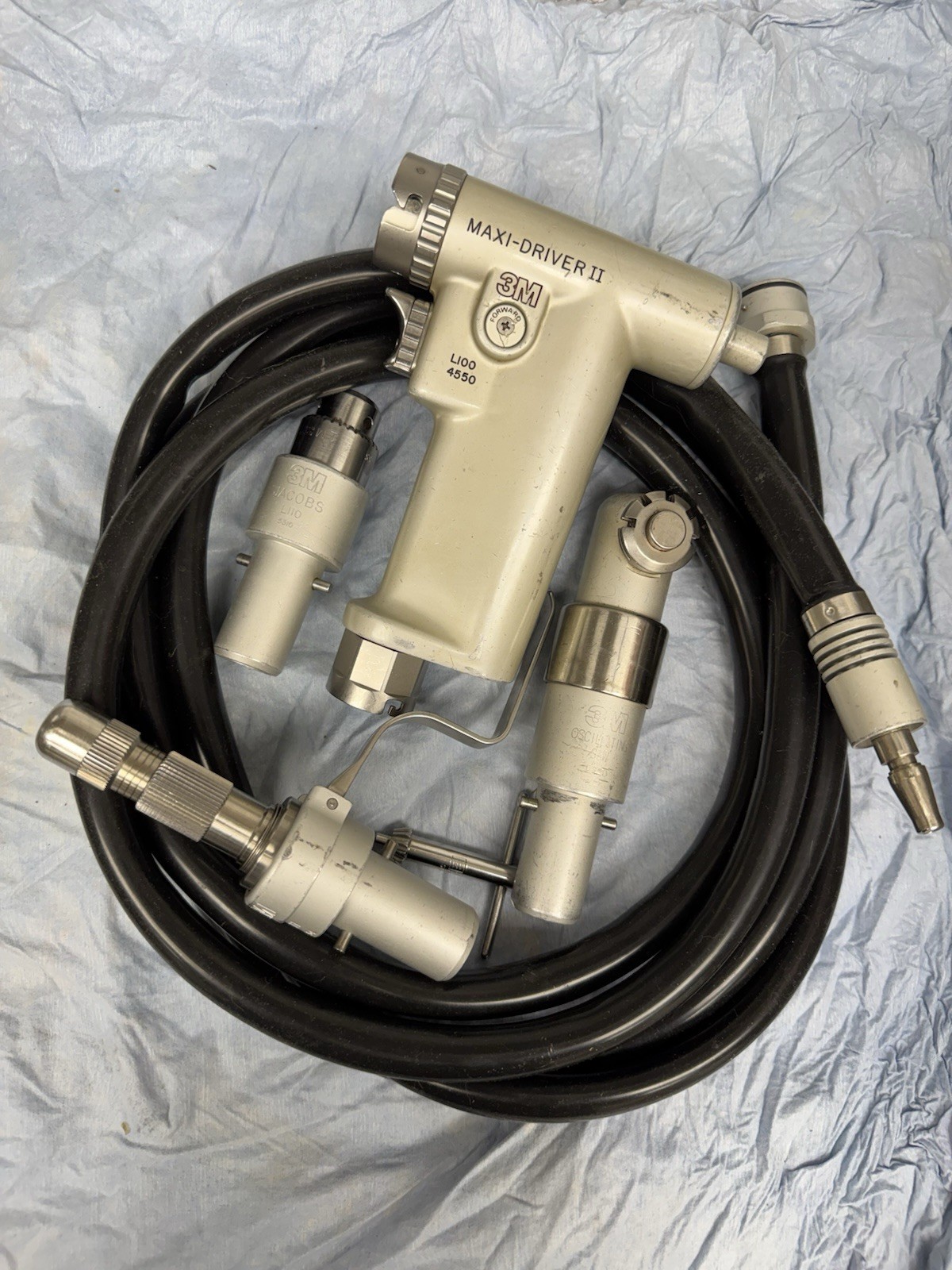 USED 3M Maxi Driver II with Oscillating Accessories and Air Hose