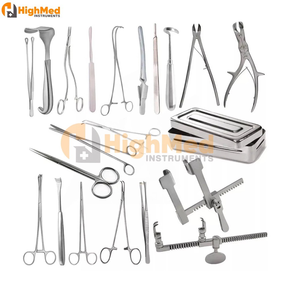 Thoracotomy Surgery Set 24Pcs Thoracotomy Instruments Surgical Instruments