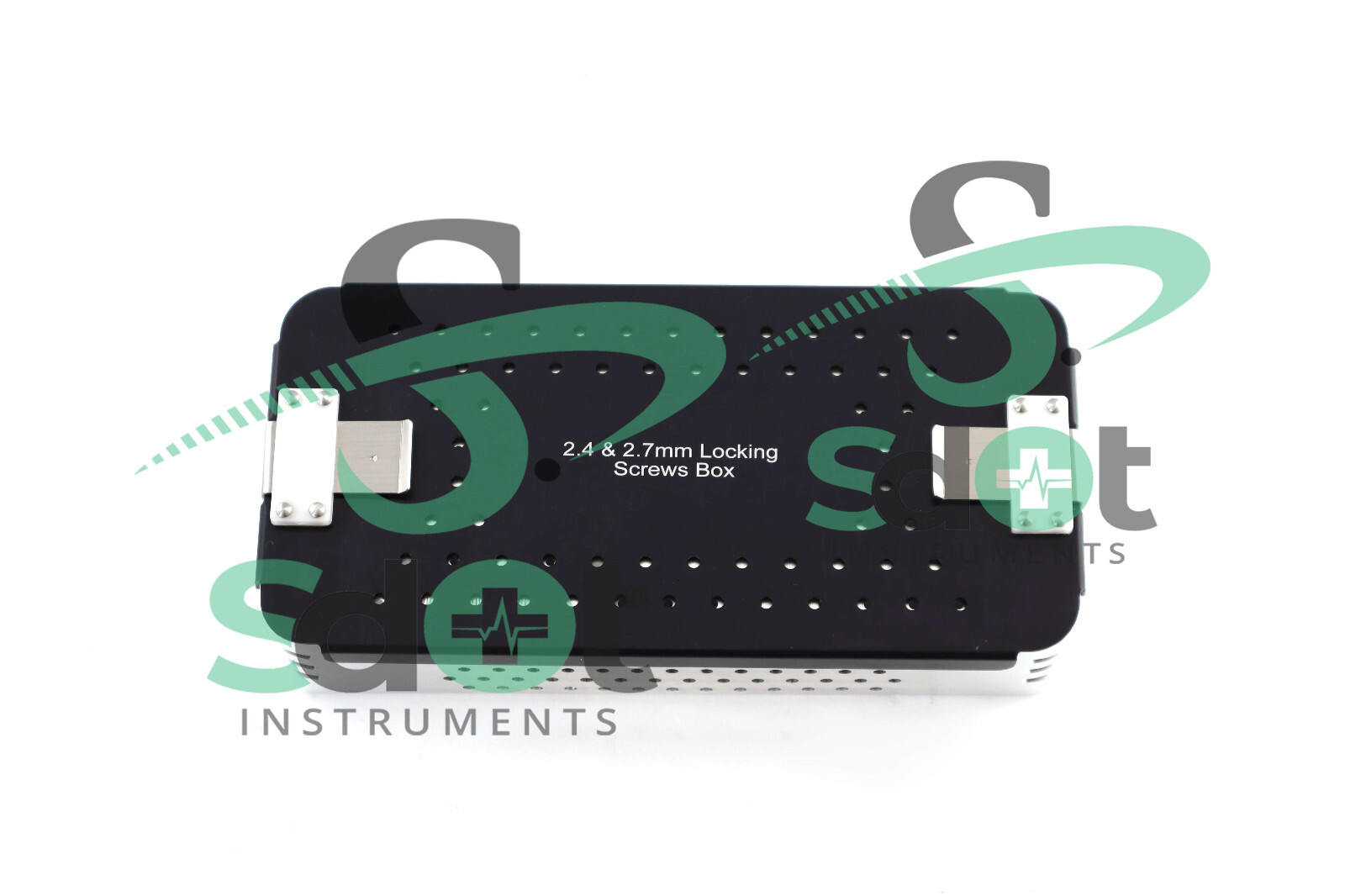 2.4mm & 2.7mm Locking Screws Box Rack, Sterilization Case Almunium By SdOt