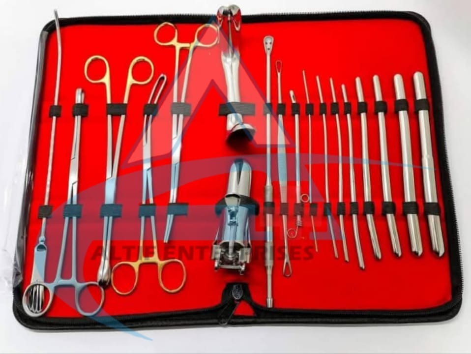 Premium Gynaecology Dilation And Curettage D&C Kit Surgical Instruments Set