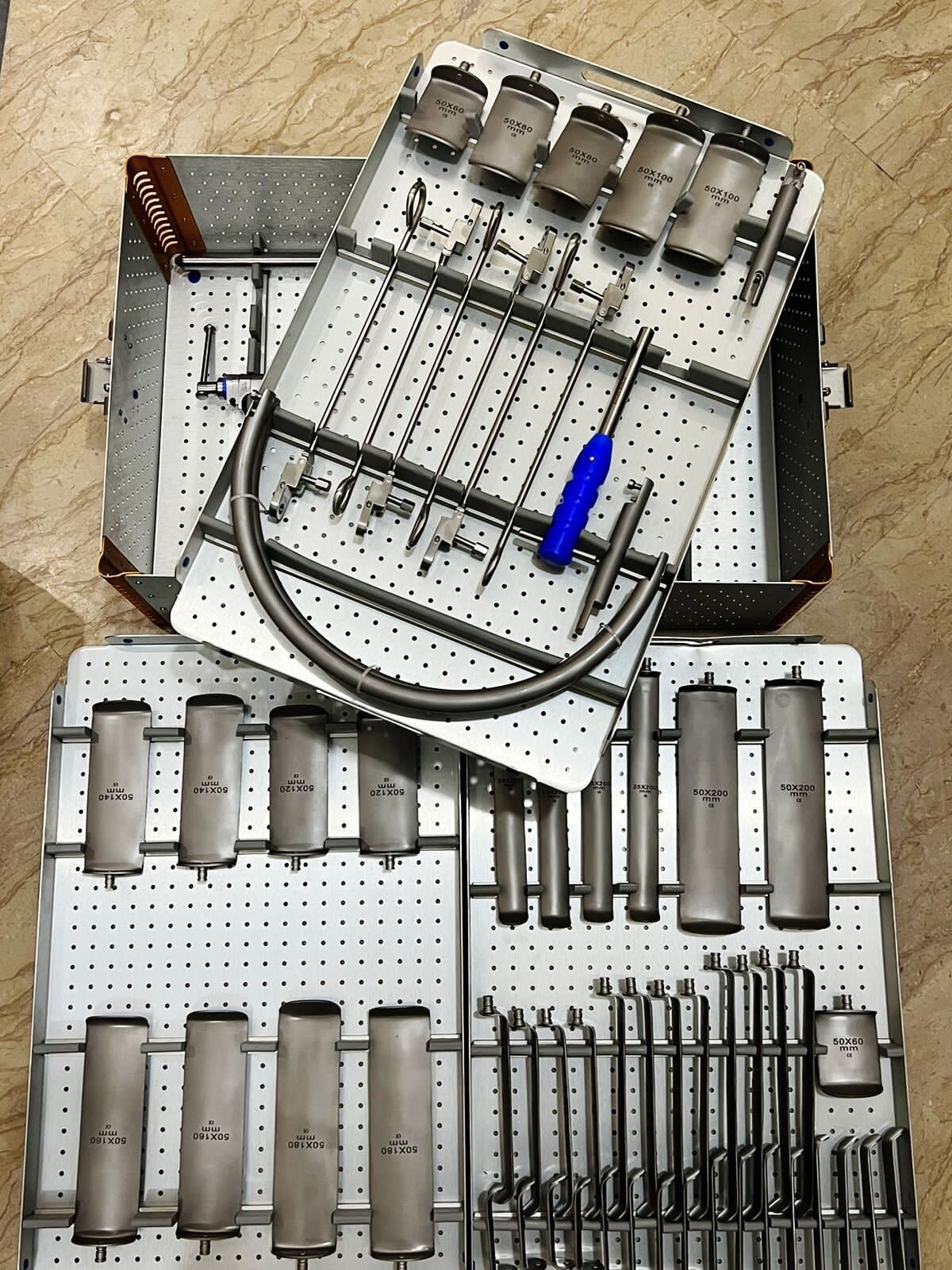 AL Anterior Lumbar Surgical Access System-classes With Stainless Steel Box