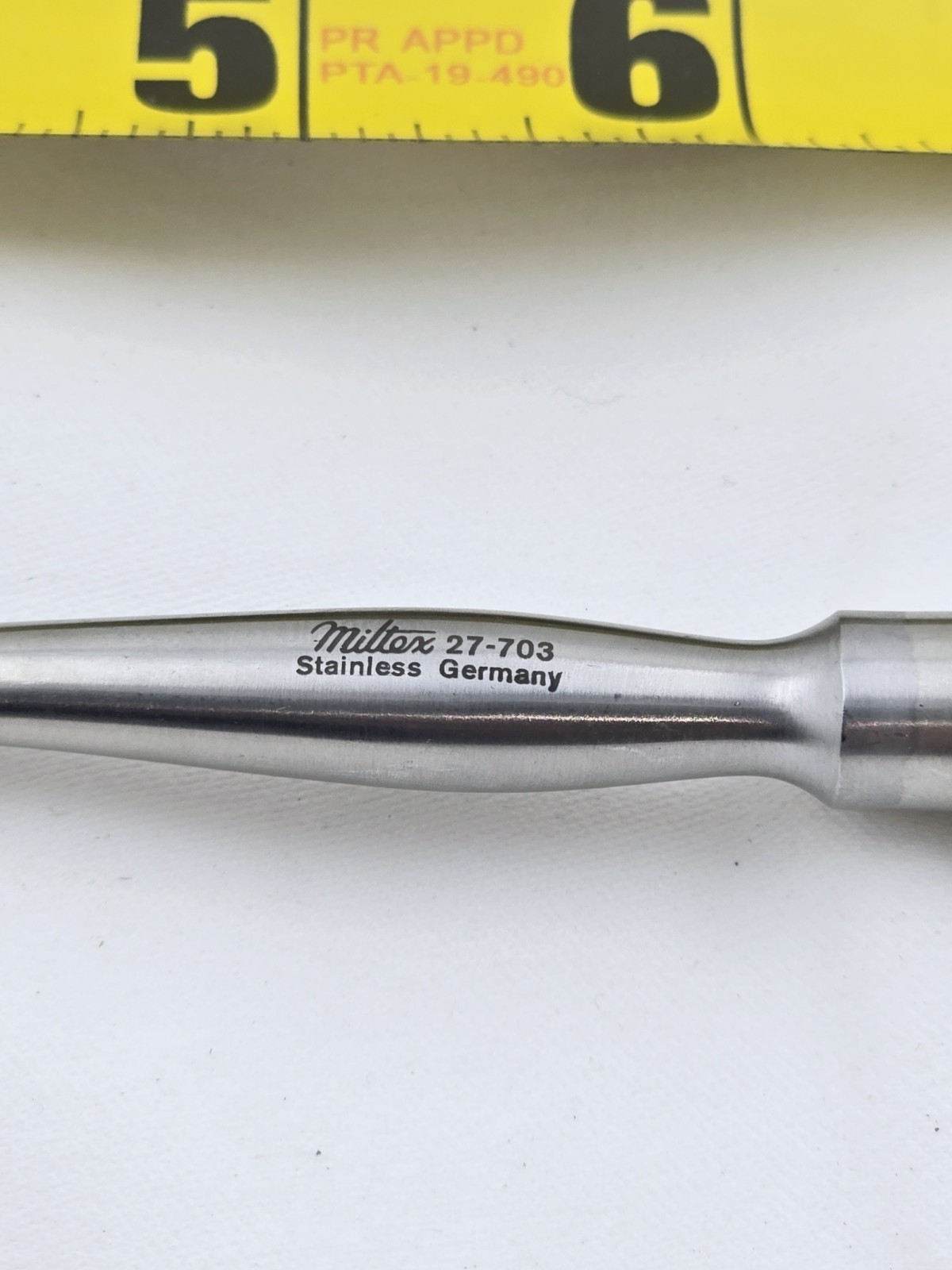 Miltex 27-703 Bone File Stainless Steel