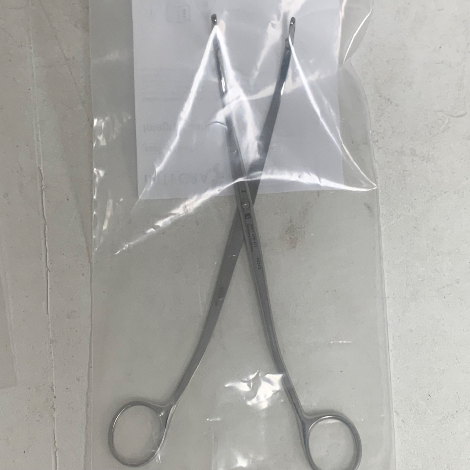 Integra Jarit Randall Kidney Stone Forceps 8-1/2″ Half Curved New
