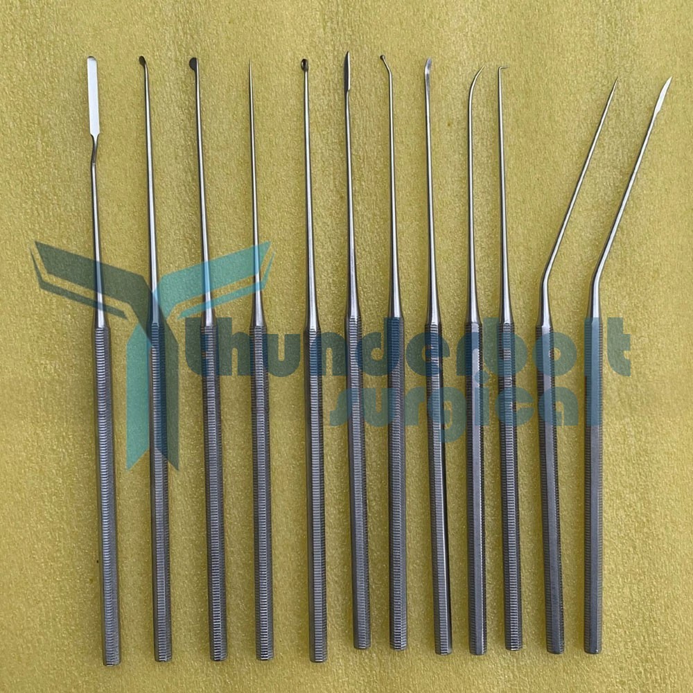 Shea Ear Operation Micro Repositor Set of 12 Pcs Surgical ENT Instruments Set
