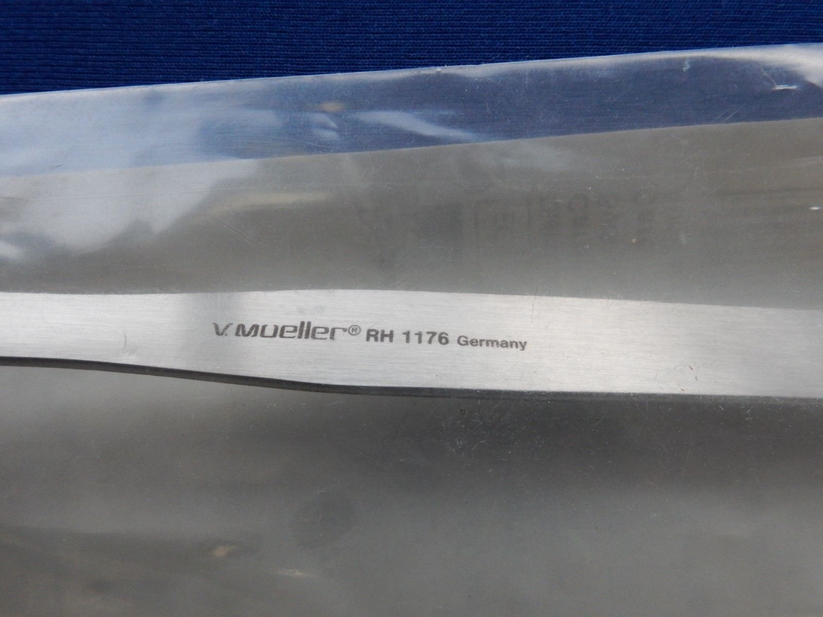 V. Mueller RH1176 Luer “S” Retractor Double Ended 6mm & 15mm Wide Ends