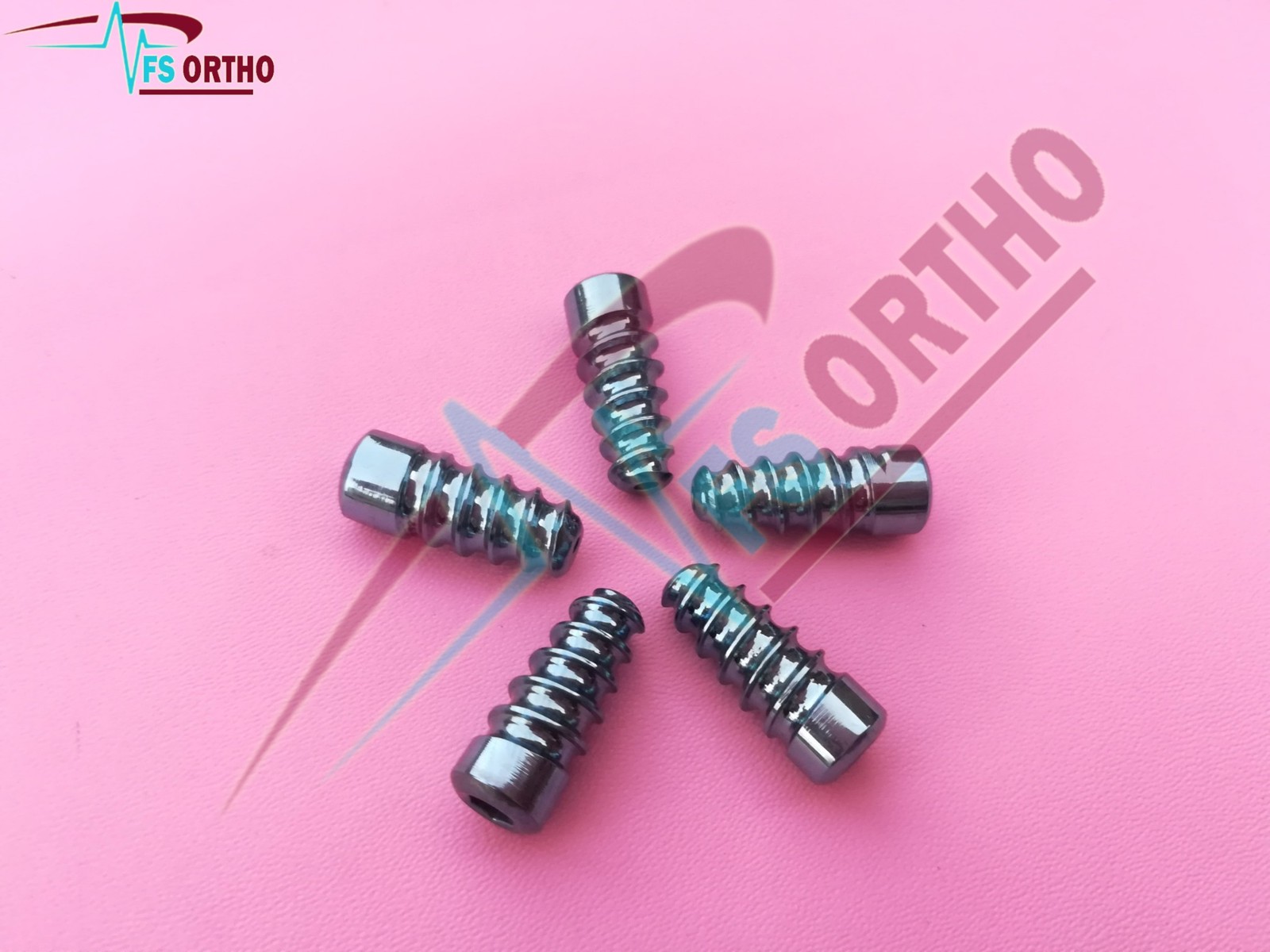 Interference-ACL Screws Dia: 10mm (Length 20 to 35mm) , 51Pcs (Titanium grade 5)