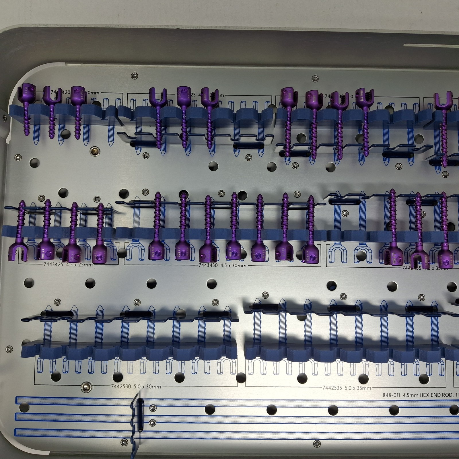 Medtronic 7049450 CD Horizon Legacy 4.5 Spinal System Fixed Angle Screws, TI