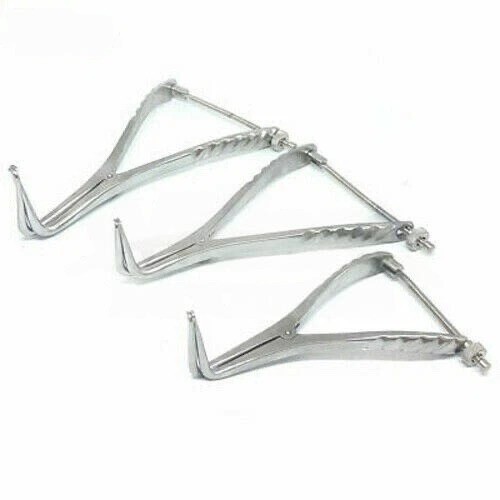 Set of 3 Stifle Distractor with Spinlock 15cm,19cm,21cm orthopedic Instruments