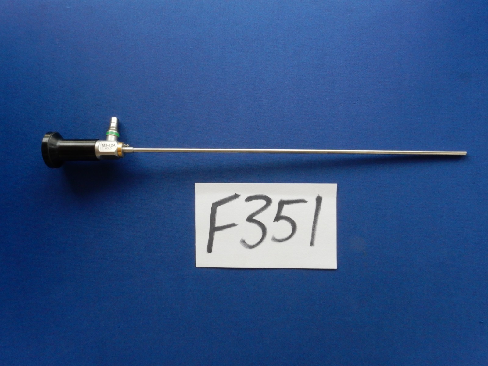 ACMI M3-12A Gold Autoclavable Cystoscope 4mm x 12° – Excellent Image!