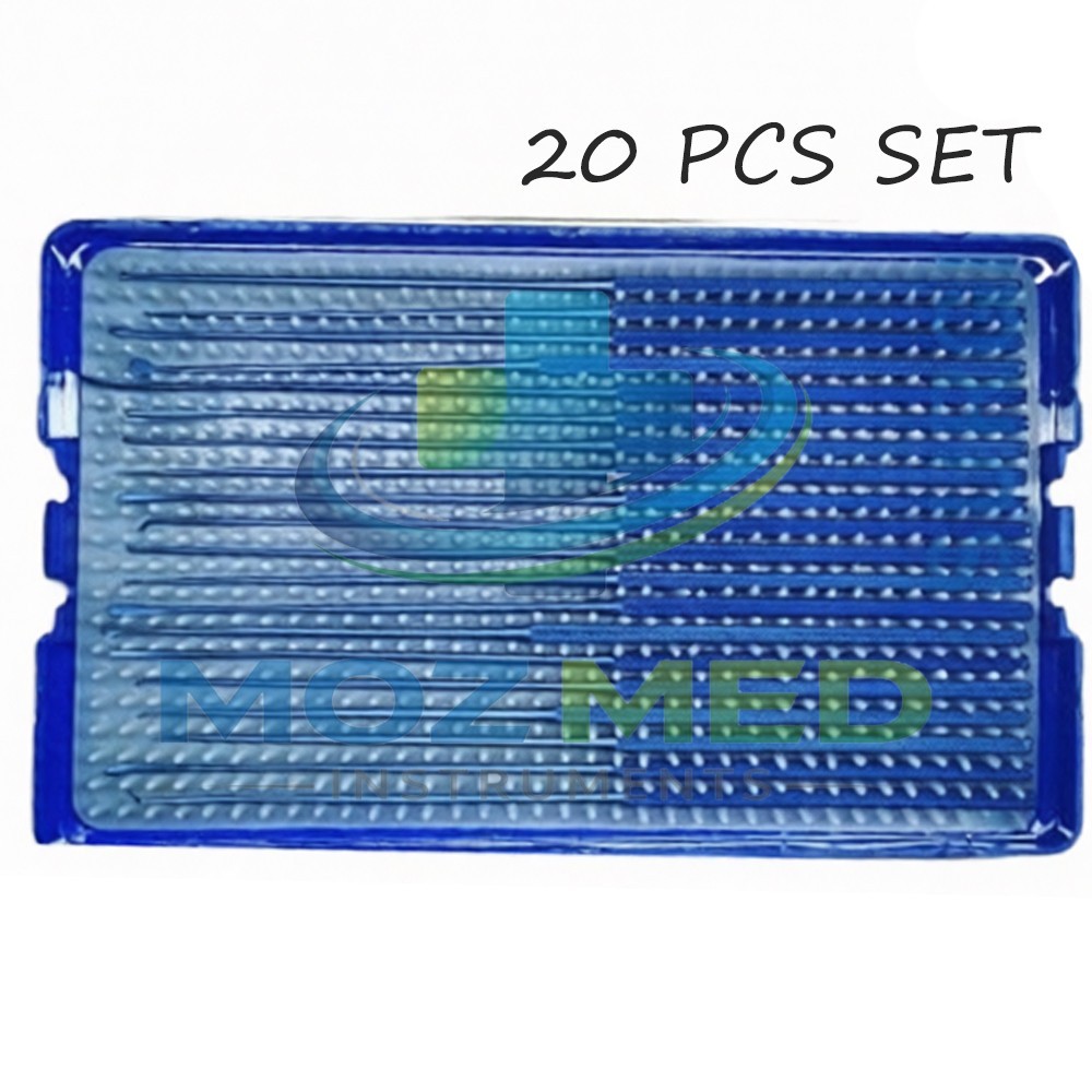 Rhoton Micro Dissector Expanded Set 20 Pcs Neurosurgery Instruments Set