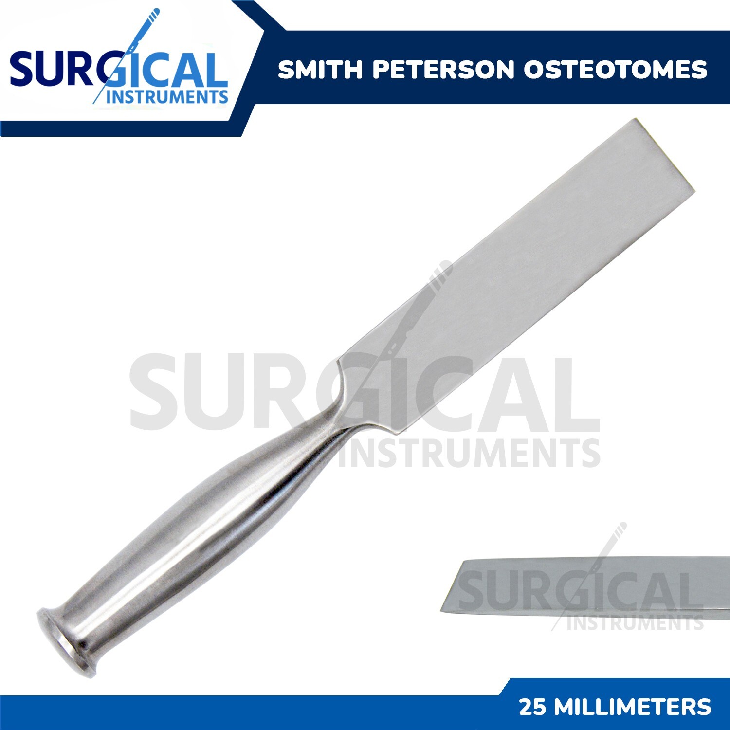 Smith Petersen Osteotome size 1″ ( 2.5 cm) Orthopedic Surgical German Grade