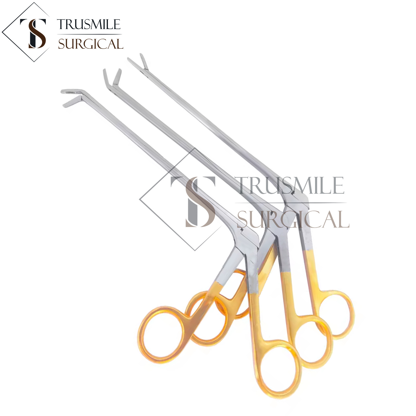 3 Pcs Caspar Intervertebral Disc Rongeur Down Straight Up Orthopedic Instruments