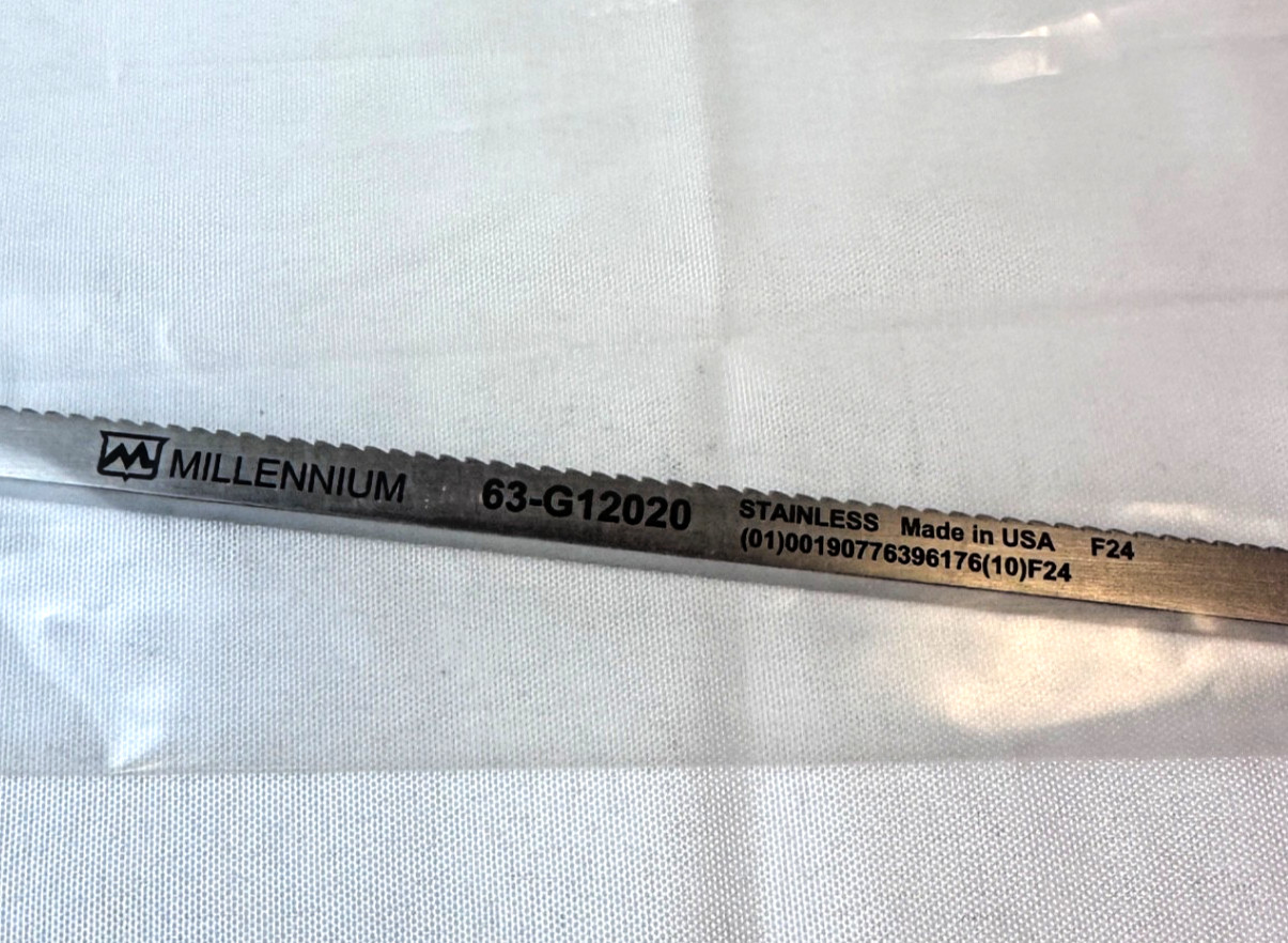 Millennium Surgical 63-G12020 Universal Ring Retractor Blade ,Malleable 3″ X 6″